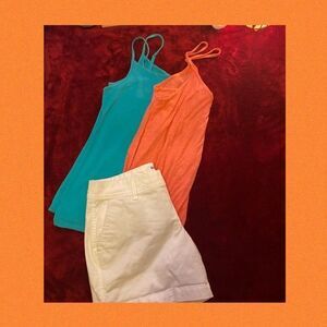 🍒5-$50 Bundle of 1 shorts and 2 tank tops